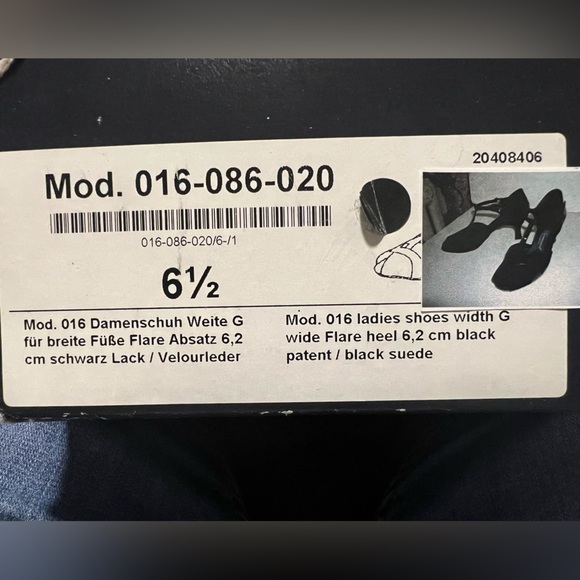 Diamant Patent Latin/Ballroom Dance shoes -US 9 - Picture 13 of 13